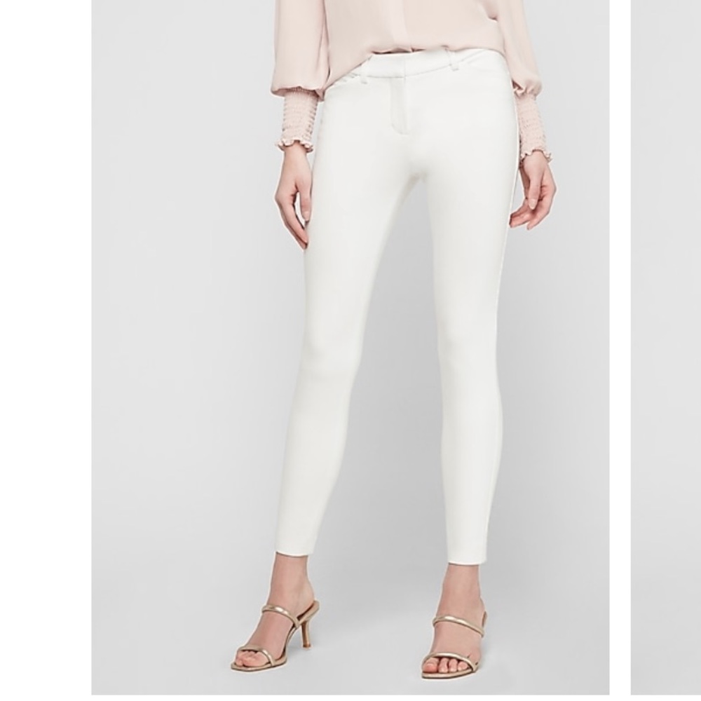 Express white pants
